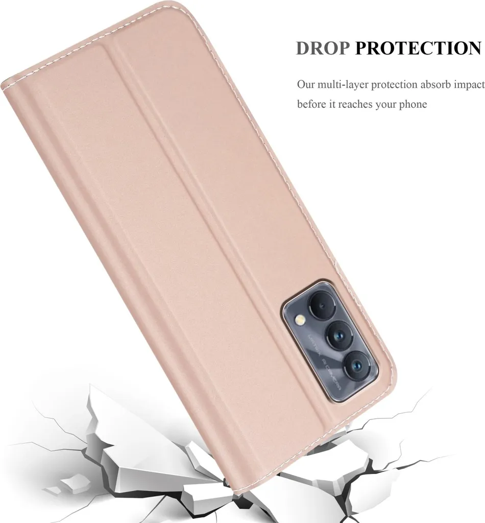 Recensione Custodia Realme GT Master Cadorabo Rosa a Libro - 9