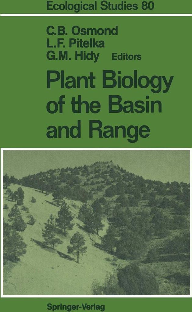 Plant Biology of the Basin and Range