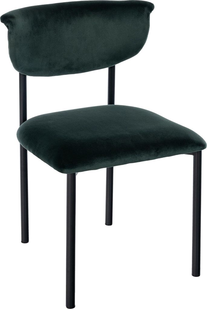Besucherstuhl Gambell Samt - creme