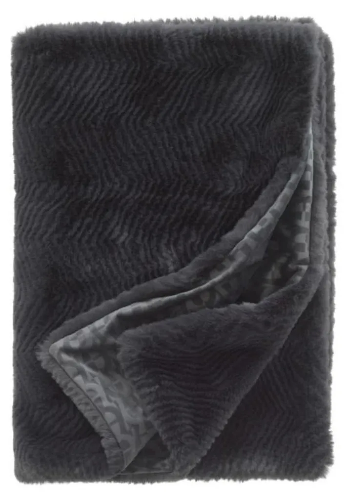 Couverture double face fourrure Aigler Lux 130x170 cm - Plaid Douillet
