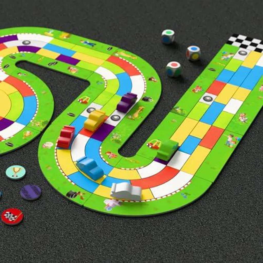 Jeu de société Haba Monza 2.0 | Course automobile et stratégie tactique - 3