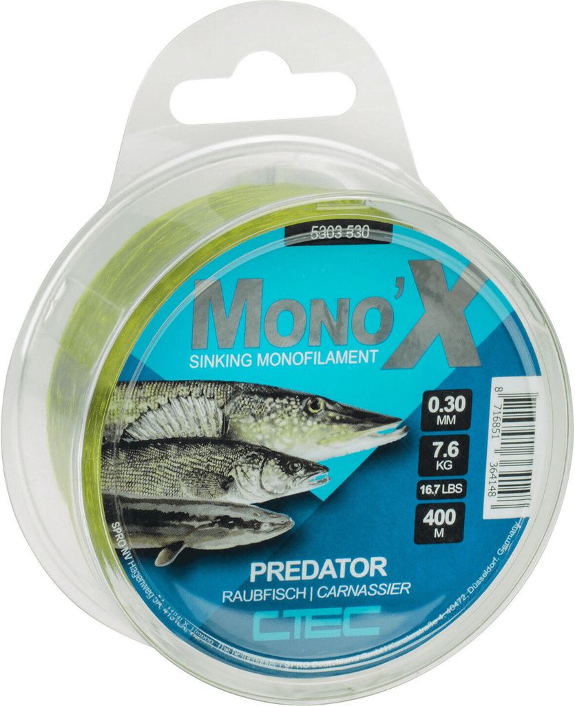 Spro C-TEC Mono X Predator / monofile Schnur