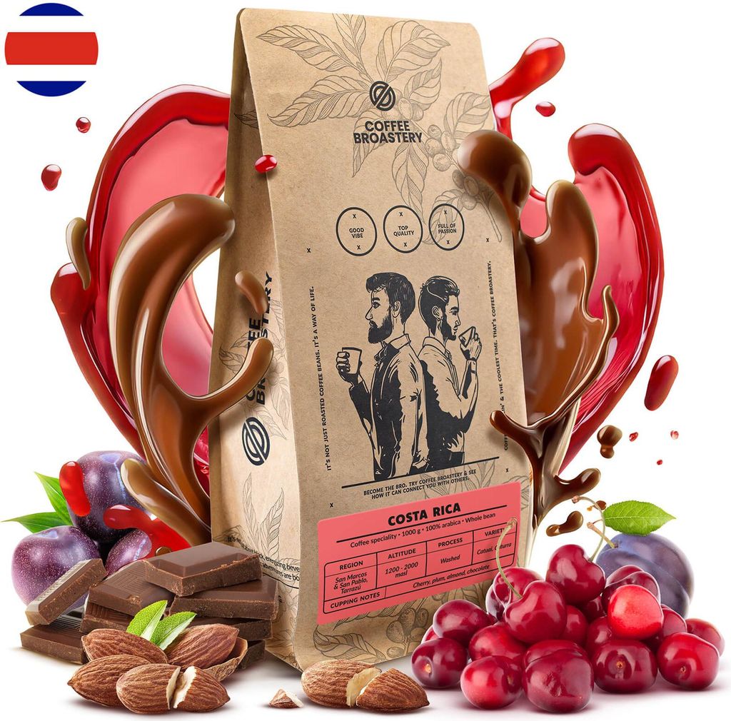 Coffee Broastery - Bohnenkaffee Costa Rica San Rafael Speciality 1 kg
