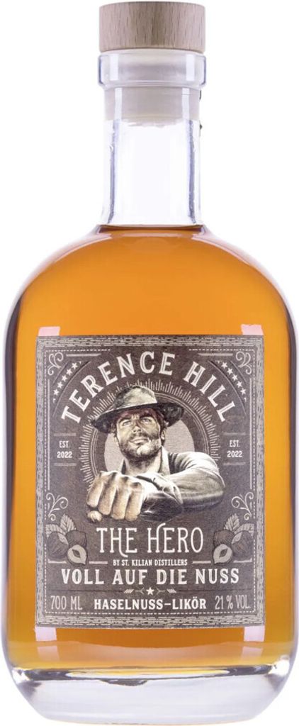 Terence Hill The Hero Voll auf die Nuss Haselnusslikör Produktbild 