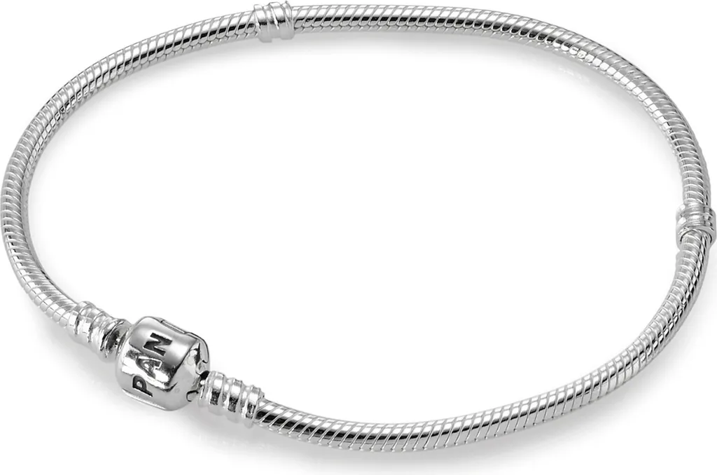 Pandora 590702HV - Catena a serpente Pandora Moments - Lunghezza bracciale 20 cm