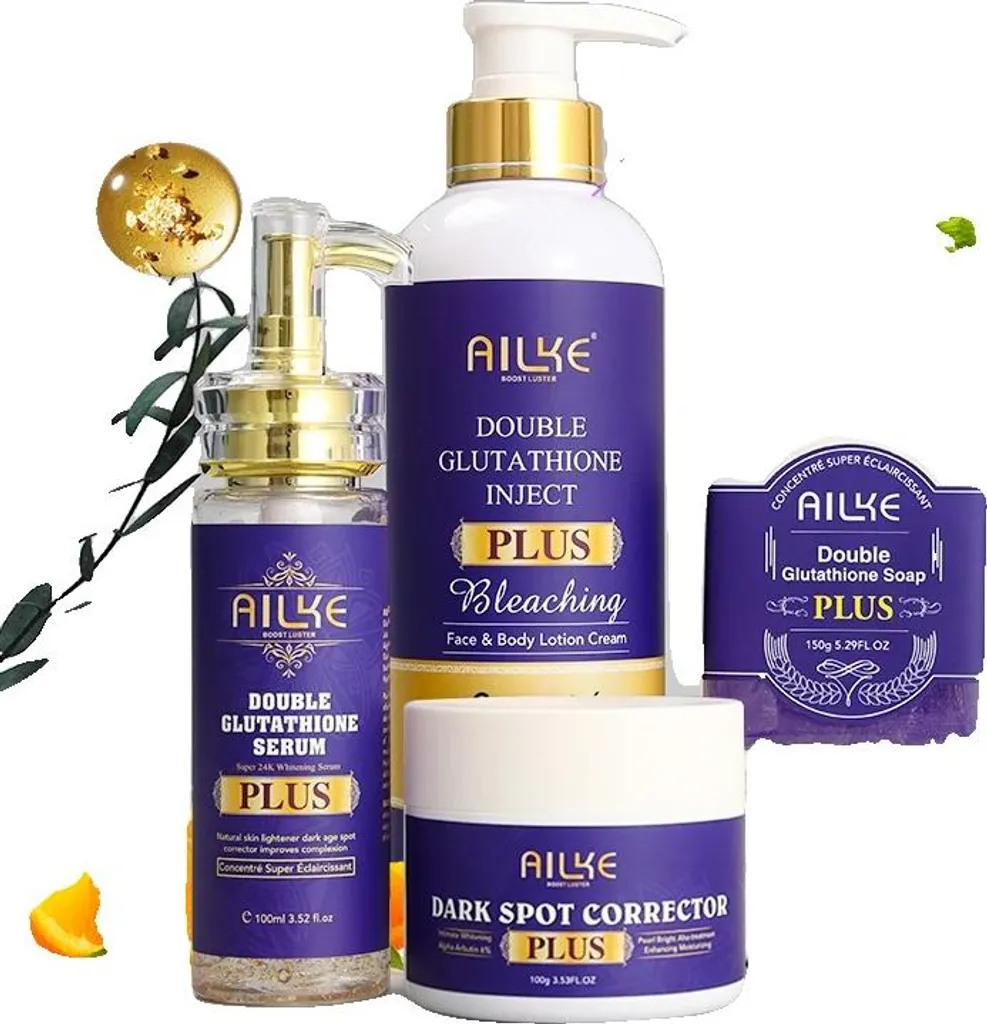 Sérum Visage Anti-Taches et Anti-Âge : Adieu Teint Gris - Lot de 4
