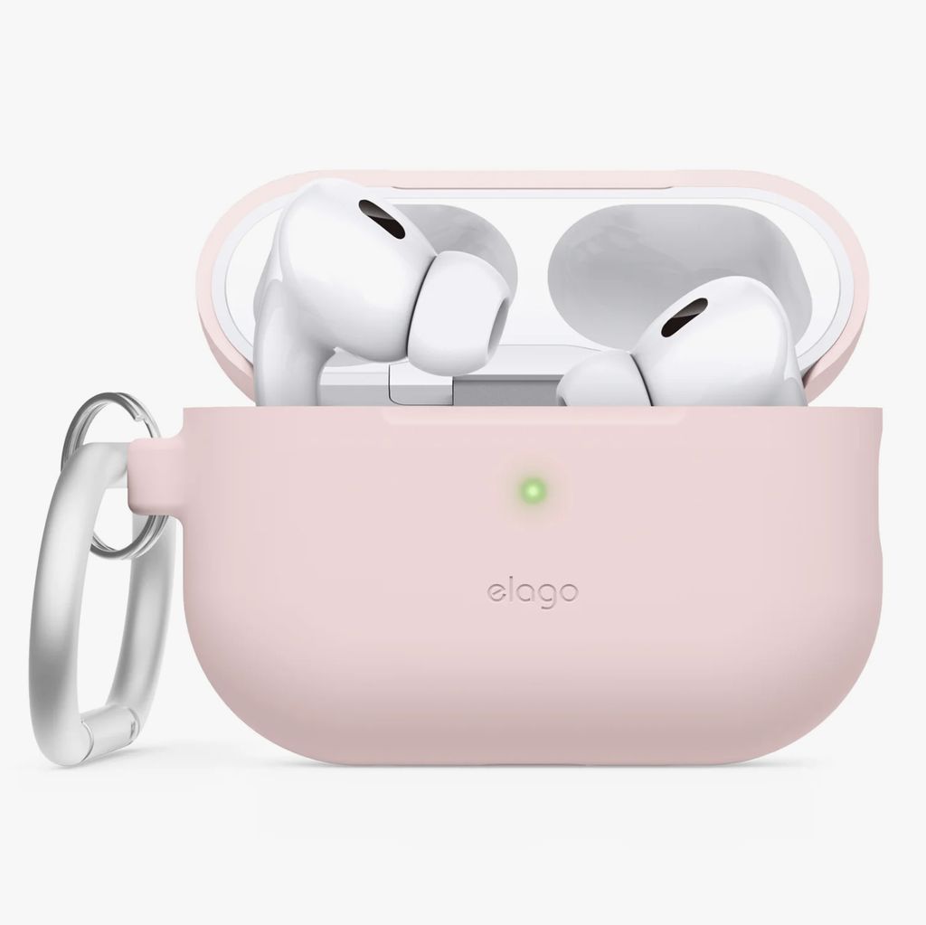 Elago Silikon-Hängehülle für AirPods Pro 2 Lovely Pink
