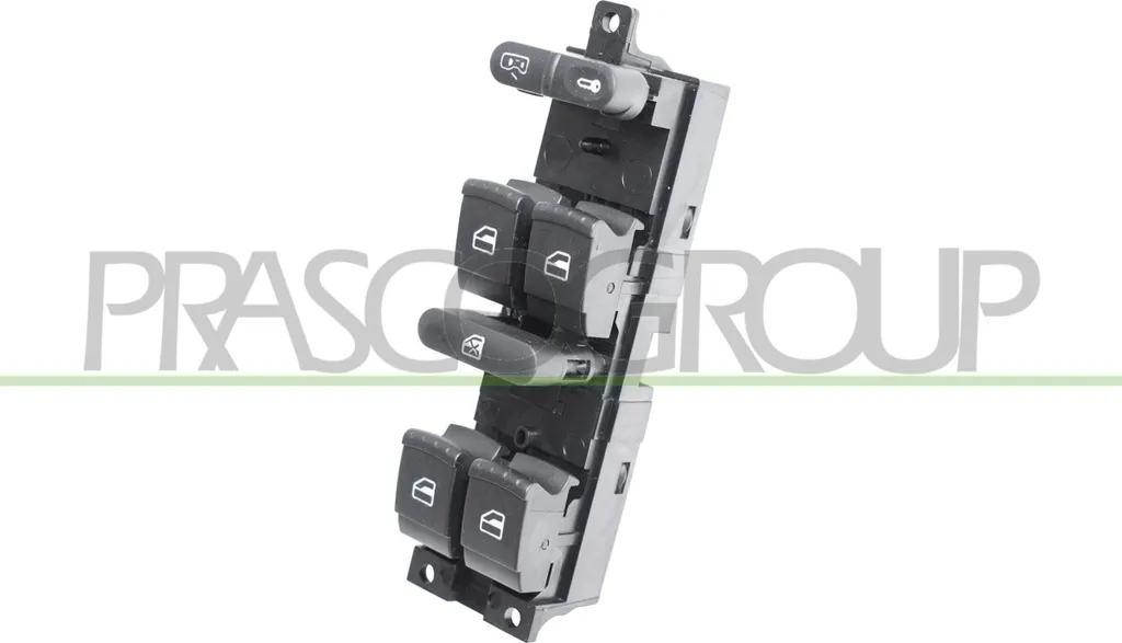Bouton lève-vitre 1J4959857 PRASCO, commande multi-vitres avant gauche