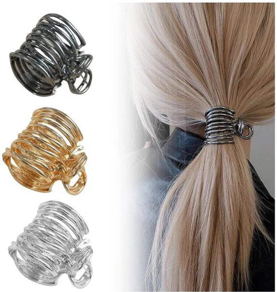 Barrettes à cheveux en acétate pour femme, idéal sport et travail, 8cm