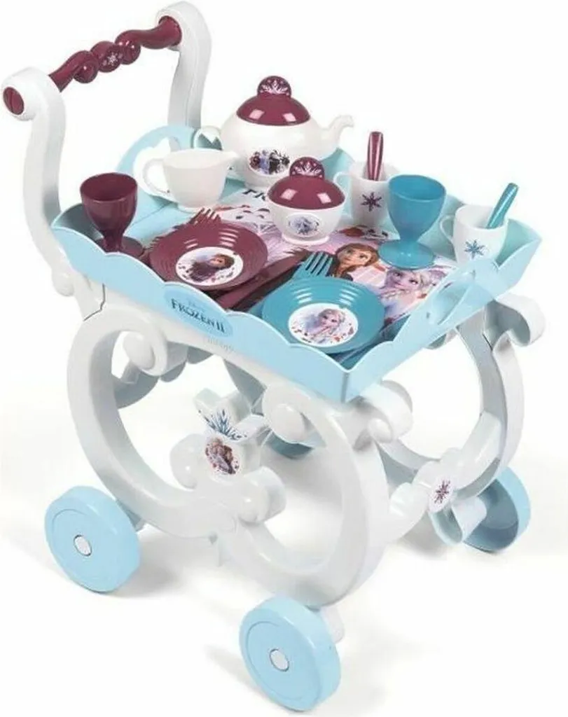 Desserte de dinette Smoby jouet d'imitation avec vaisselle Disney