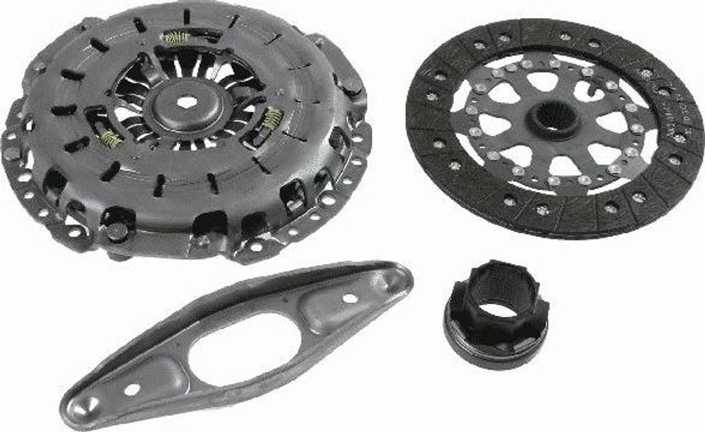 SACHS 3000 951 906 Kupplungssatz OE 21217523198 kompatibel mit 1er E81, 1er E87, Z4er E86, Z4er E85, Z4er E89