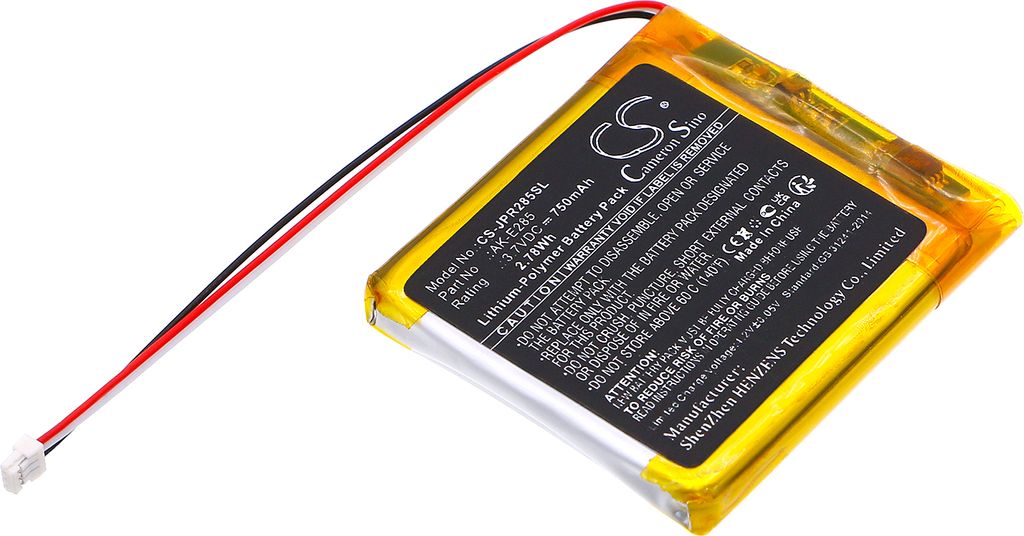 TECHTEK Akku Kompatibel mit [Jabra] Elite 85H, Evolve2 85 Ersetzt AK-E285