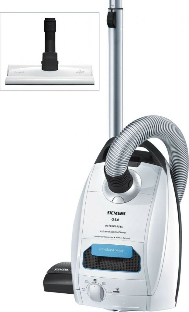 Siemens VSQ5X12M1, 850 W, Cylinder próżniowy, Suchy, Worek Zdjęcie produktu 