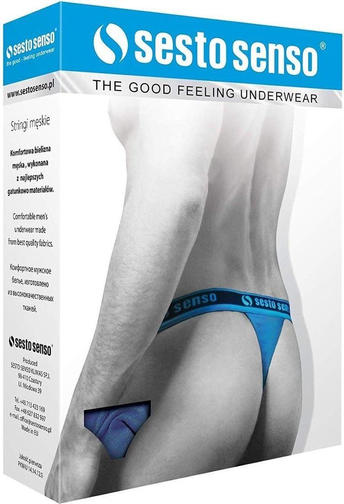 Sesto Senso Comix sexy heren string - Micro-Modal - rood
