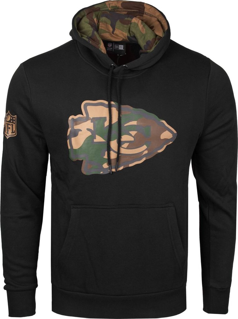 New Era Fleece Hoody - NFL Kansas City Chiefs schwarz - S