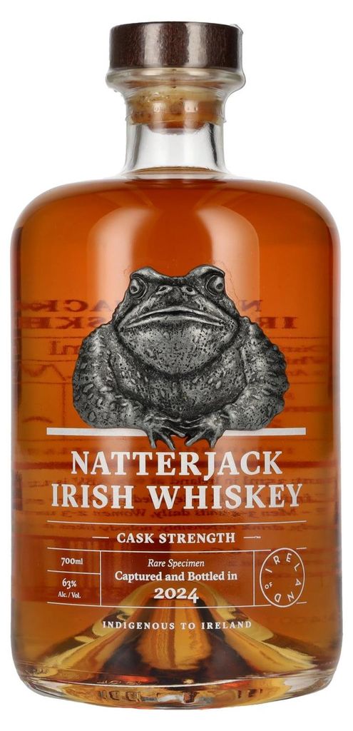 Natterjack Irish Whiskey Cask Strength 2024 63% Vol. 0,7l