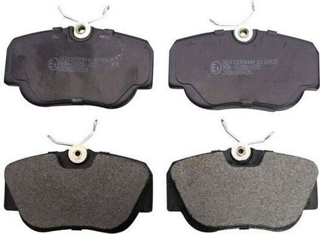 DENCKERMANN Bremsbeläge Satz Vorne Bremsklötze passend für MERCEDES-BENZ 190 (W201) B110435