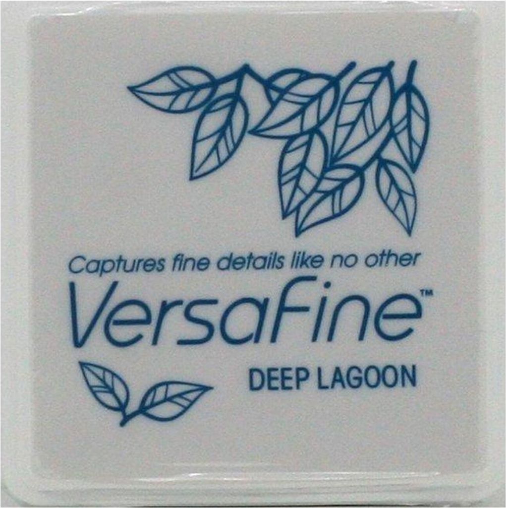 Tsukineko VersaFine Mini-Stempelkissen Deep Lagoon