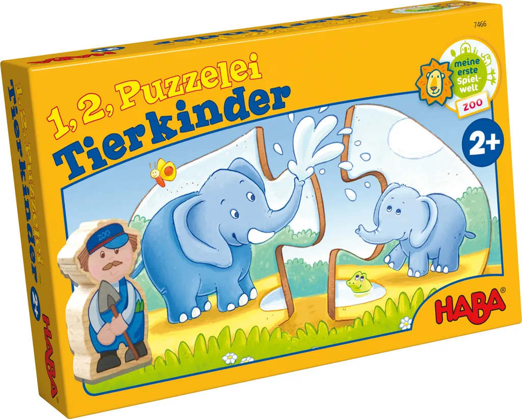 Aidez Bébé à Trier et Assembler avec le Puzzle Egg HABA Tierkinder 306254 - 3
