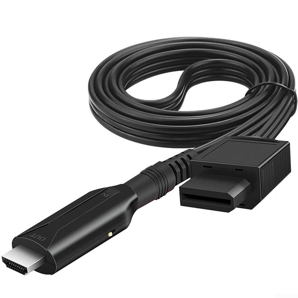 1m WII zu auf HDMI Konverter Kabel HD Video Audio Adapter Wandler für DVD TV
