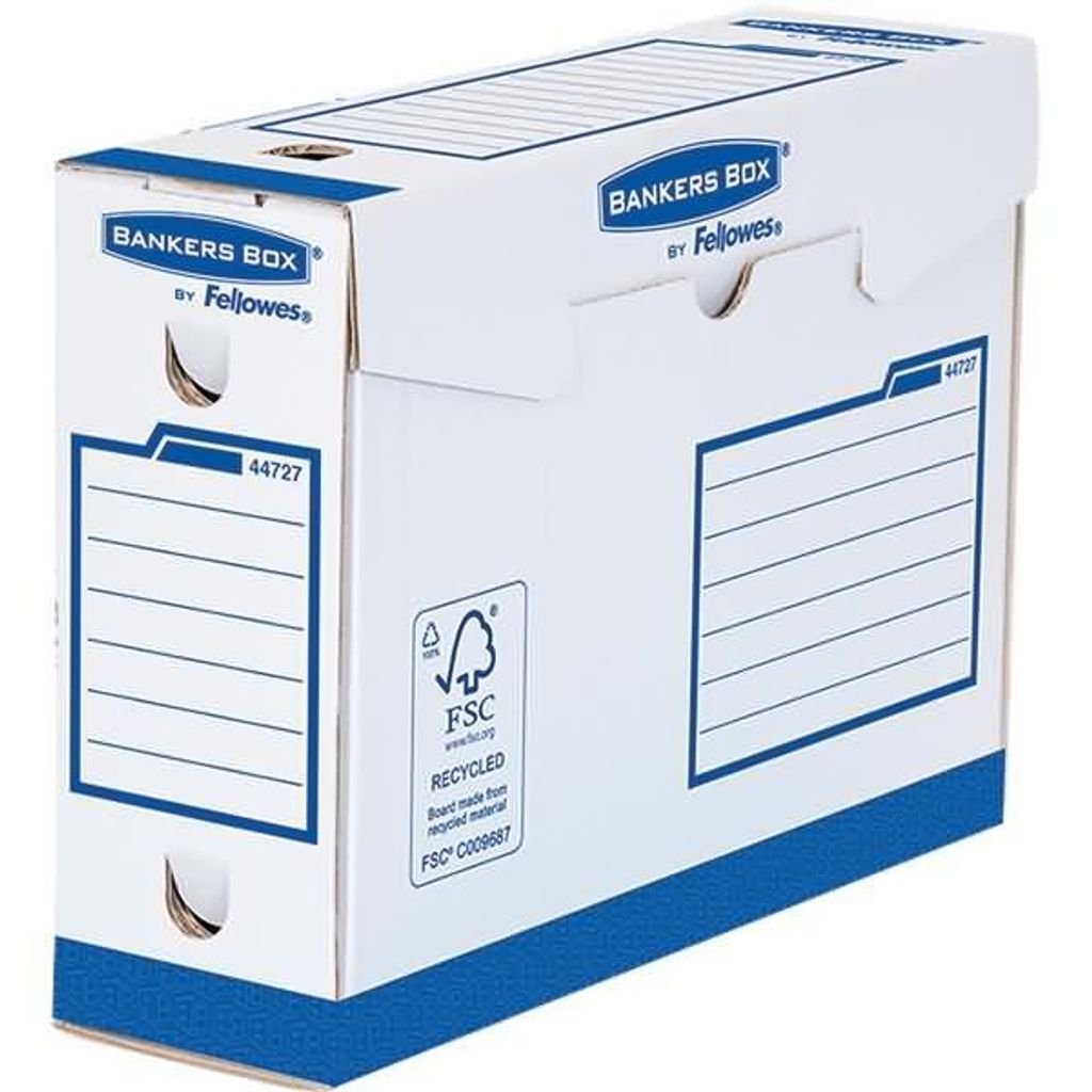 Fellowes BANKERS BOX Basic Archiv Schachtel Heavy Duty A4+ 20 Stück