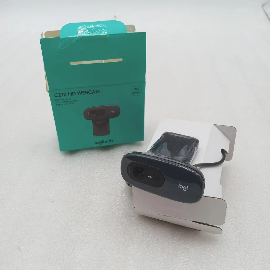 Webcam Full HD Logitech 960-001063 Reconditionnée pour Vidéoconférence - 3