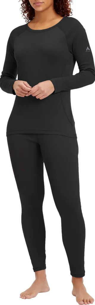 Ensemble Sous-vêtements Techniques Femme McKINLEY Yael III Noir Taille 38