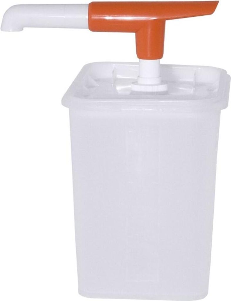 CONTACTO Dispenser, Inhalt: 5,00 Liter, Höhe: 480 mm, Breite: 200 mm