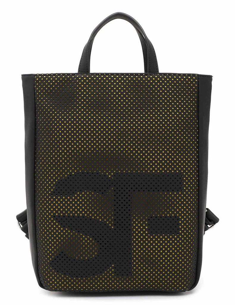 SURI FREY Rucksack mit Laptopfach Suri Sports Danny City Backpack Black / Yellow schwarz
