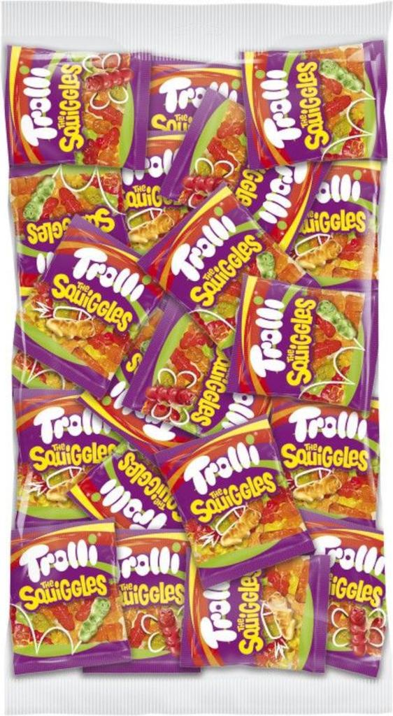 Trolli The Squiggles pakowane pojedynczo 100x10,5g Zdjęcie produktu 