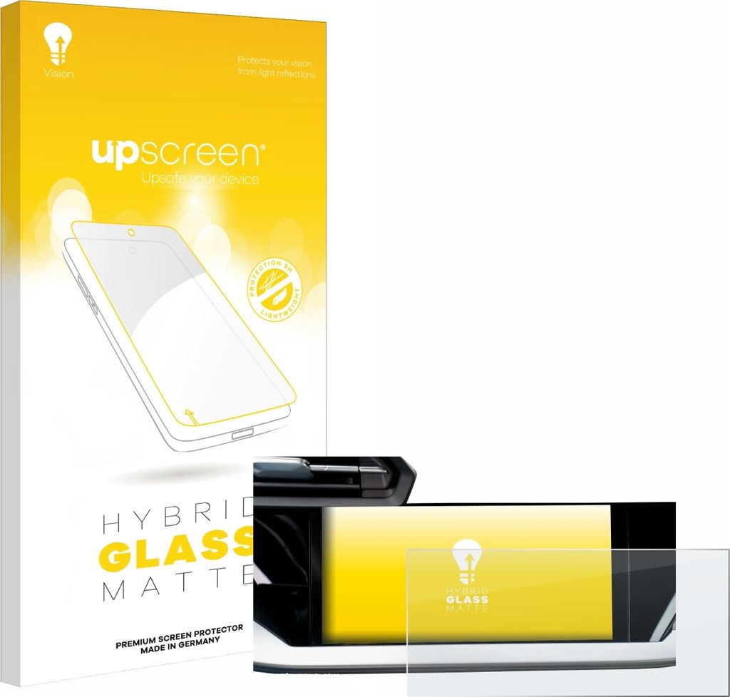 upscreen Entspiegelungs Schutzglas für Audi A3 Limousine Facelift MMI 2024 Schutzfolie Panzer Folie Glas Display Schutz matt