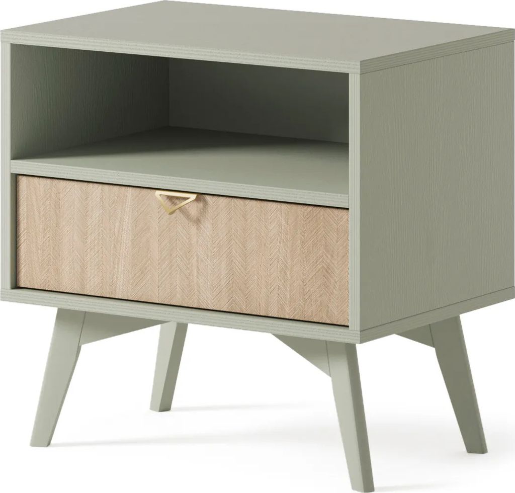 Nachttisch MEDEA – Eukalyptus / Tanne
