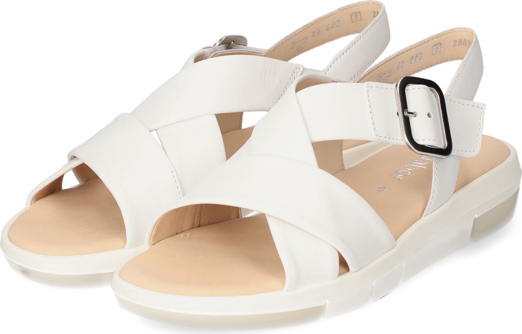 Gabor Komfort Sandalen Damen 31333139303834 Weiß 41 EU