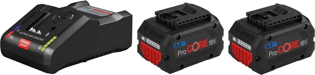 Bosch 2x ProCORE18V Akku 8.0Ah + GAL 18V-160 Produktbild 5