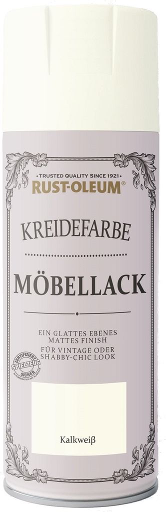 Rust-Oleum Kreidefarbe Möbellack 400 ml kalkweiß Produktbild 