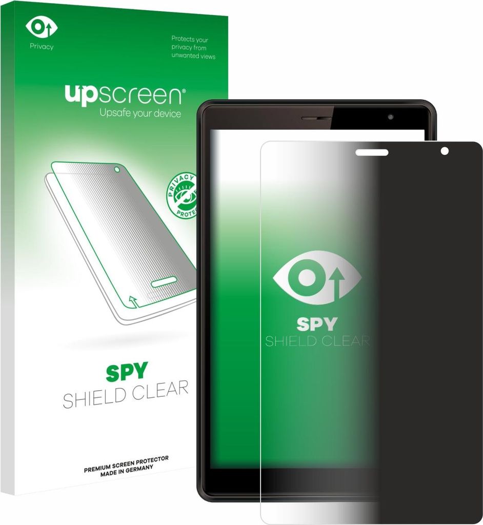 Für Logicom Tab 80 8" Sichtschutzfolie Schutzfolie upscreen Anti-Spy Privacy Sichtschutz Blickschutz Display Schutz Folie Blaulichtfilter