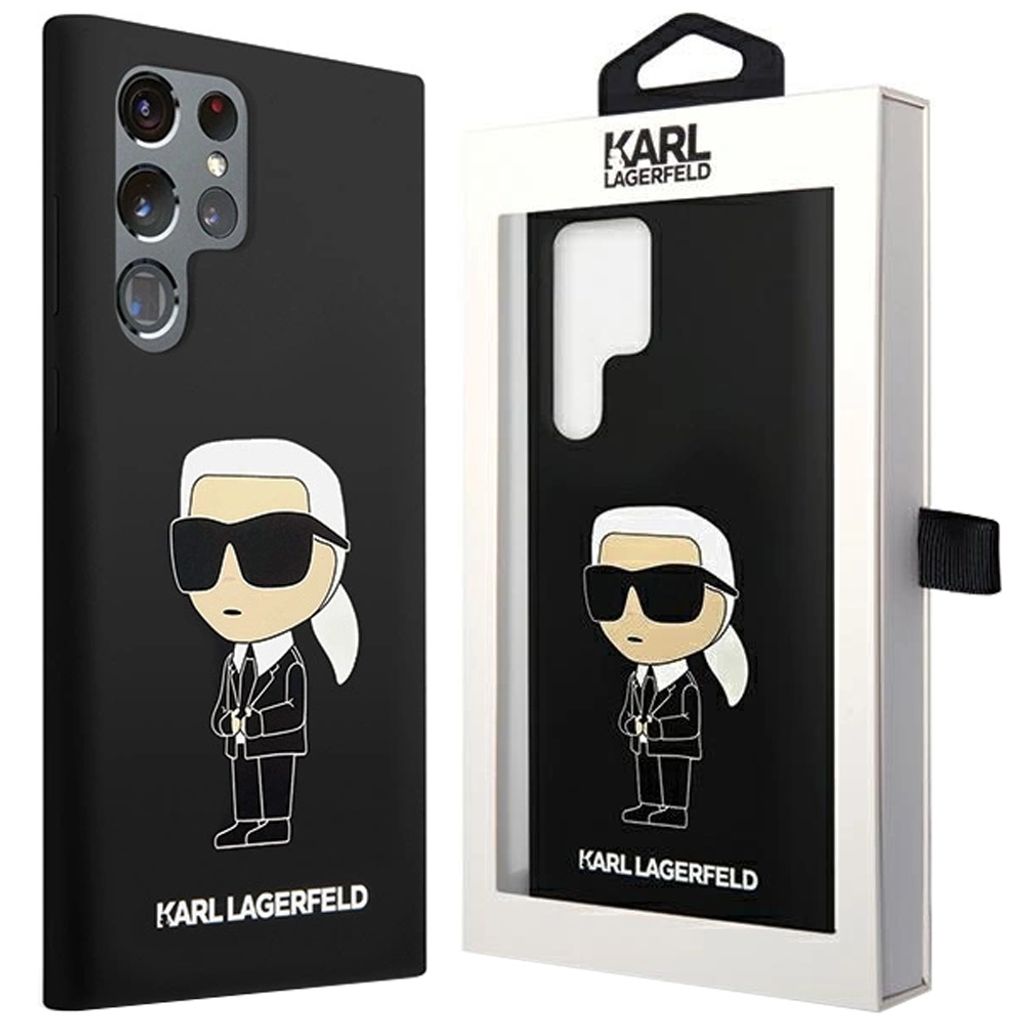 Karl Lagerfeld KLHCS24LSNIKBCK S24 Ultra S928 Hardcase Produktbild 