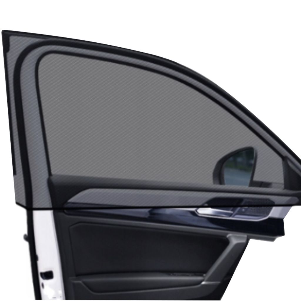 Mesh-Autofenster Sonnenschutz Auto Sonnenblende Vordere Seitenfenster  Anti-Moskito Netz 2-er Set 21165