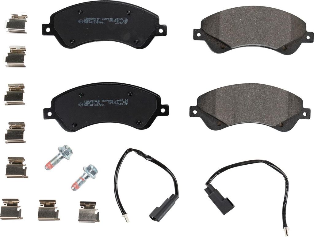 Zimmermann Bremsbeläge vorne für Ford Transit mit Frontantrieb ab 2006