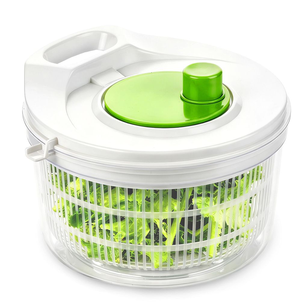 Salatschleuder 2,5L mit Kurbelantrieb, Sieb, Produktbild 