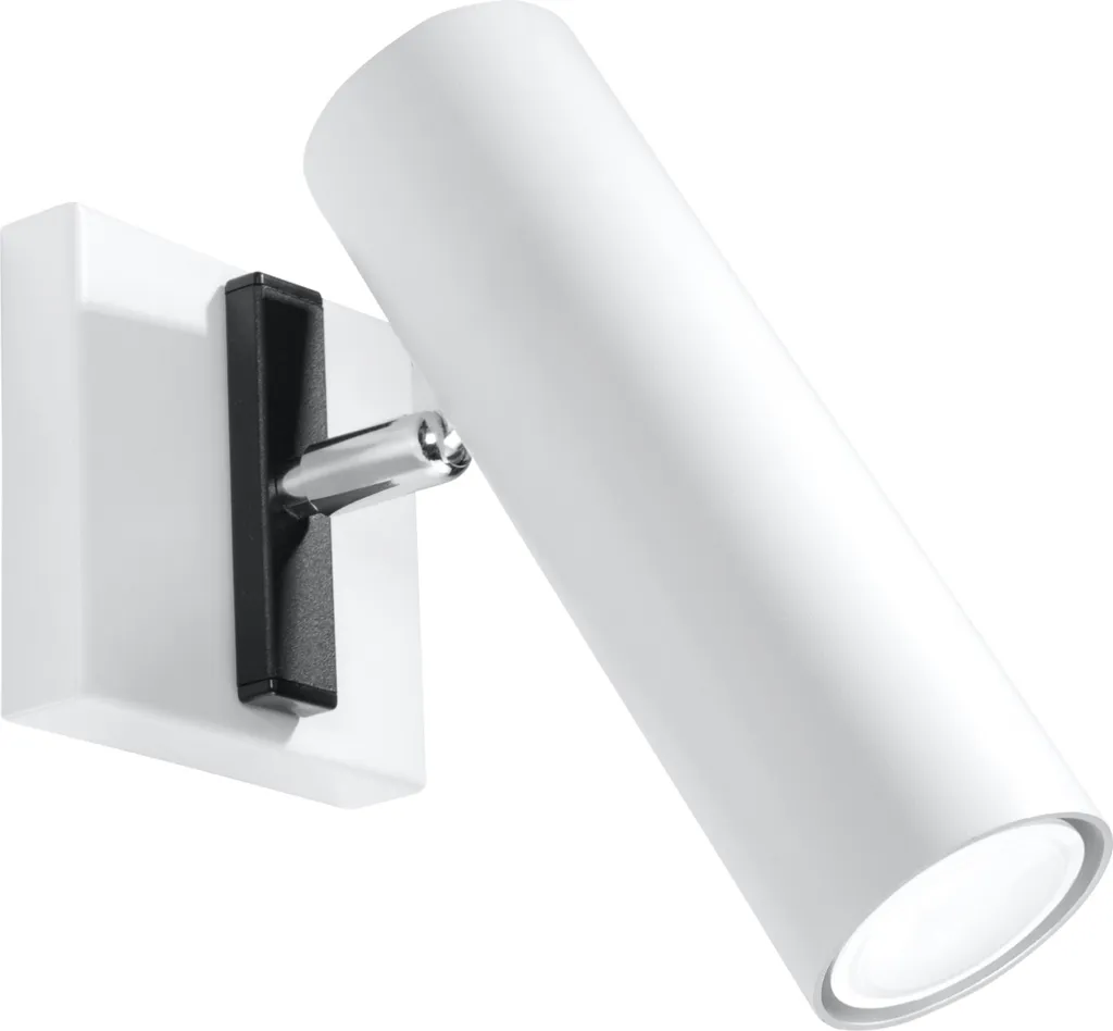 Éclairage mural pour chambre et couloir Lobix 1 blanc GU10 effet tamisé