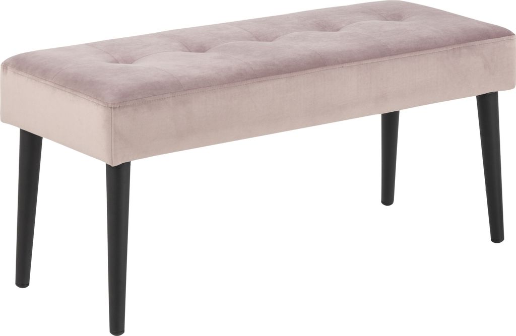 Polsterbank >Glory< in dusty rose, Polyester, Stahl - Produktbild 