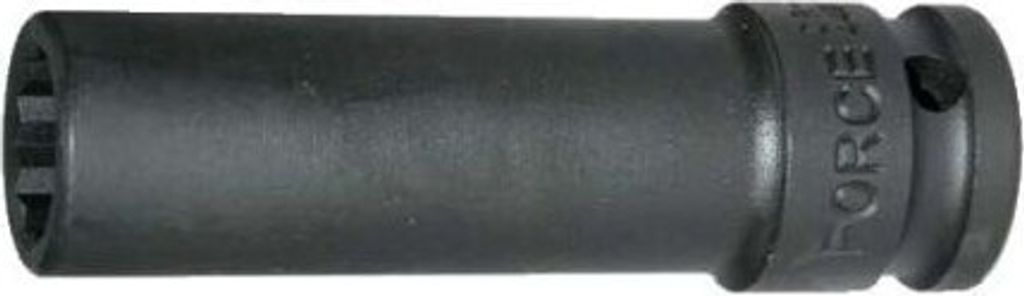 Steckschlüssel 35 mm Vielzahn Nuss Lang in 1/2"