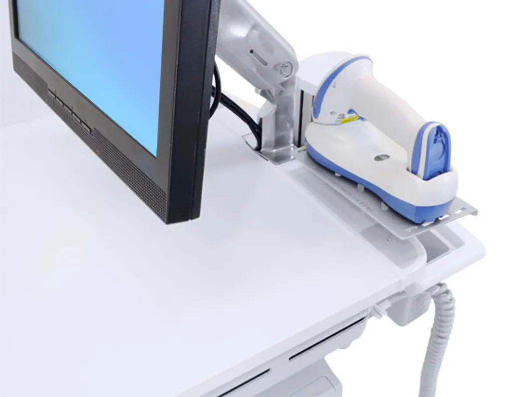 Étagère pour scanner Ergotron argenté | Support rigide de rechange - 2