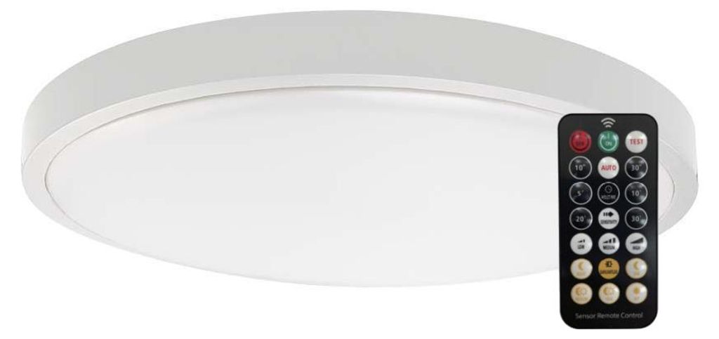 LED Solution Bílé přisazené LED svítidlo Plano kulaté 420mm Obrázek produktu 