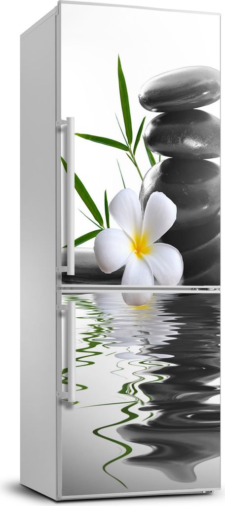 Tulup Kühlschrankdekoration - 70x190 cm - Aufkleber auf dem Kühlschrank - Orchidee