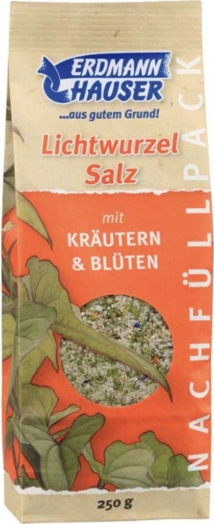 Lichtwurzelsalz - Kräutern & Blüten Nachfüllpack 250g
