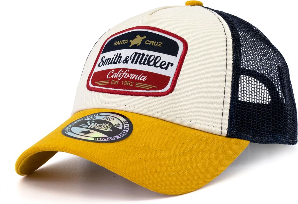 SMITH & MILLER Vicent Trucker Cap, mango-stone Produktbild 