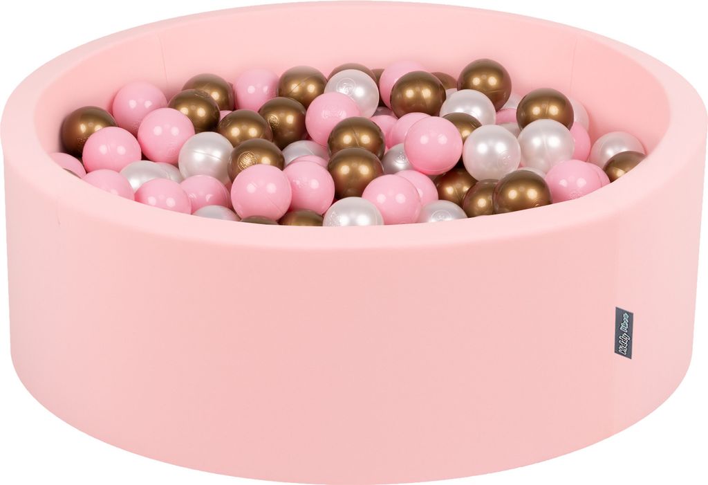 KiddyMoon bällebad 90x30cm/200 bälle ∅ 7cm bällepool mit Produktbild 