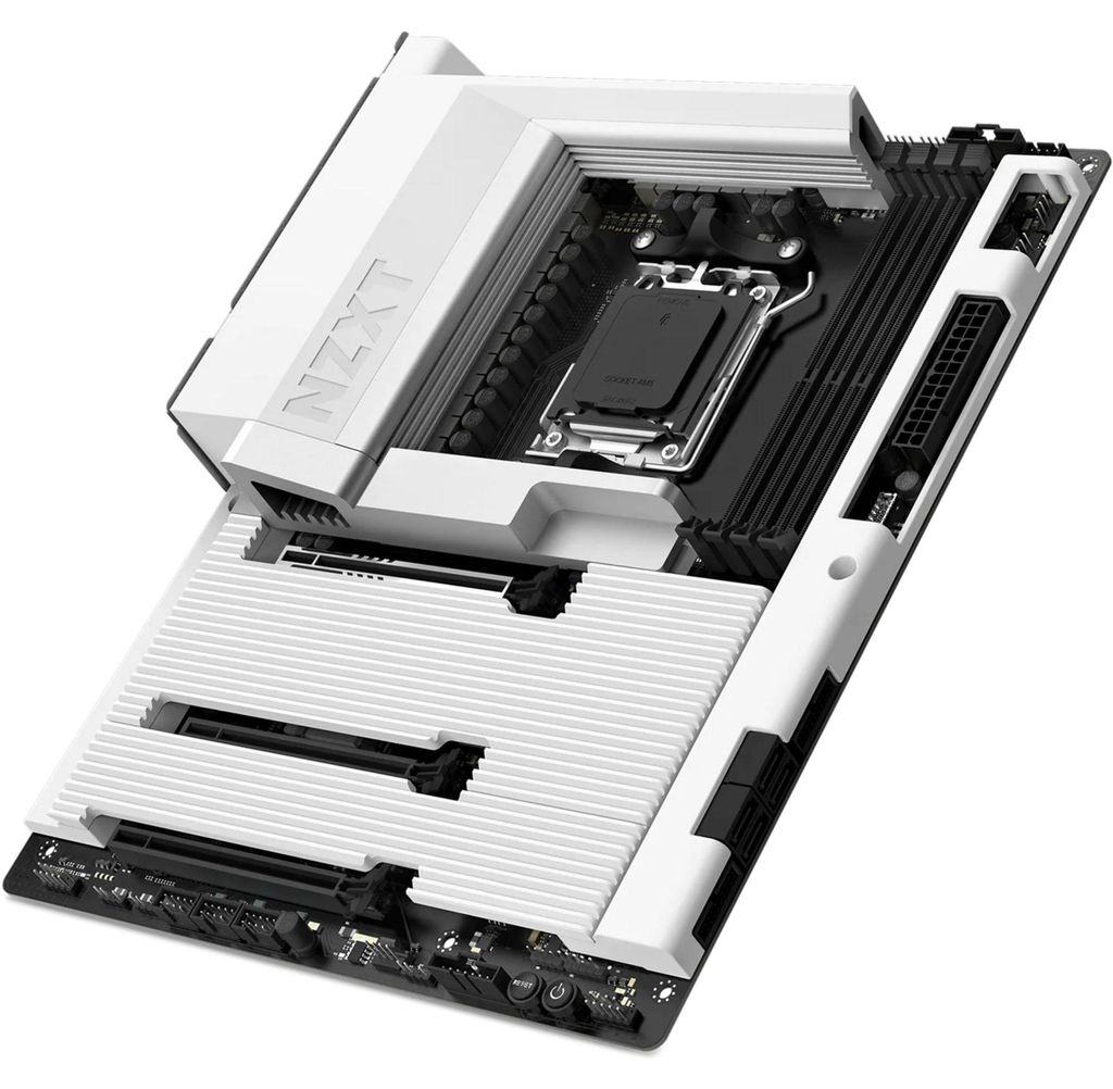 NZXT N7 B850 - Motherboard - ATX - Socket AM5 - AMD B850 Chipsatz - USB-C 3.2 Gen 2x2, USB 3.2 Gen 1, USB 3.2 Gen 2, USB-C 3.2 Gen2 - 2.5 Gigabit L...